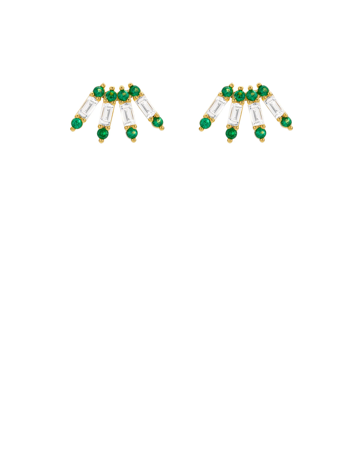 BOUCLES D'OREILLES - GREEN VENTAGLIO (Copie)