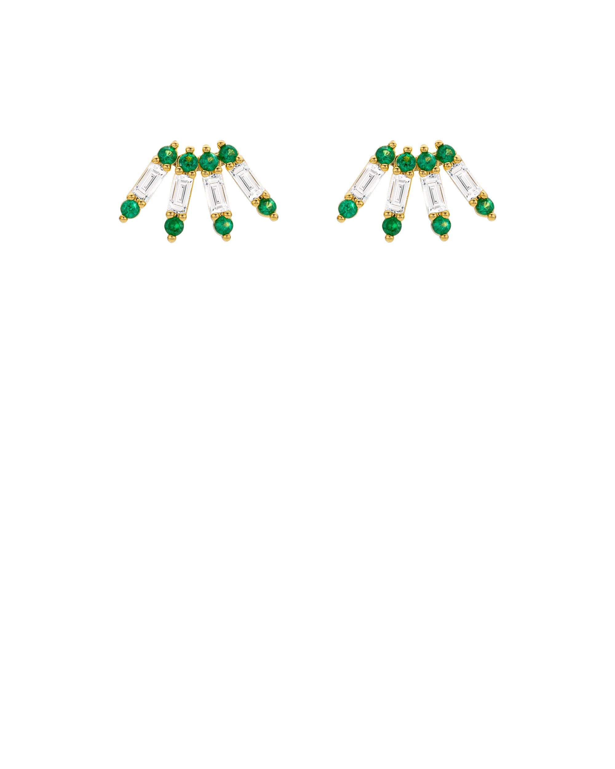 BOUCLES D'OREILLES - GREEN VENTAGLIO (Copie)
