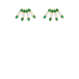 BOUCLES D'OREILLES - GREEN VENTAGLIO (Copie)