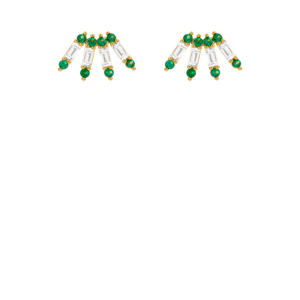 BOUCLES D'OREILLES - GREEN VENTAGLIO (Copie)