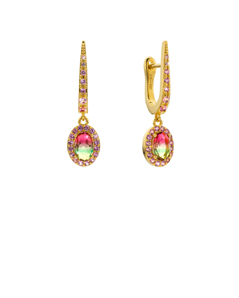 BOUCLES D'OREILLES -WATERMELON DYNASTY