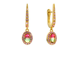 BOUCLES D'OREILLES -WATERMELON DYNASTY