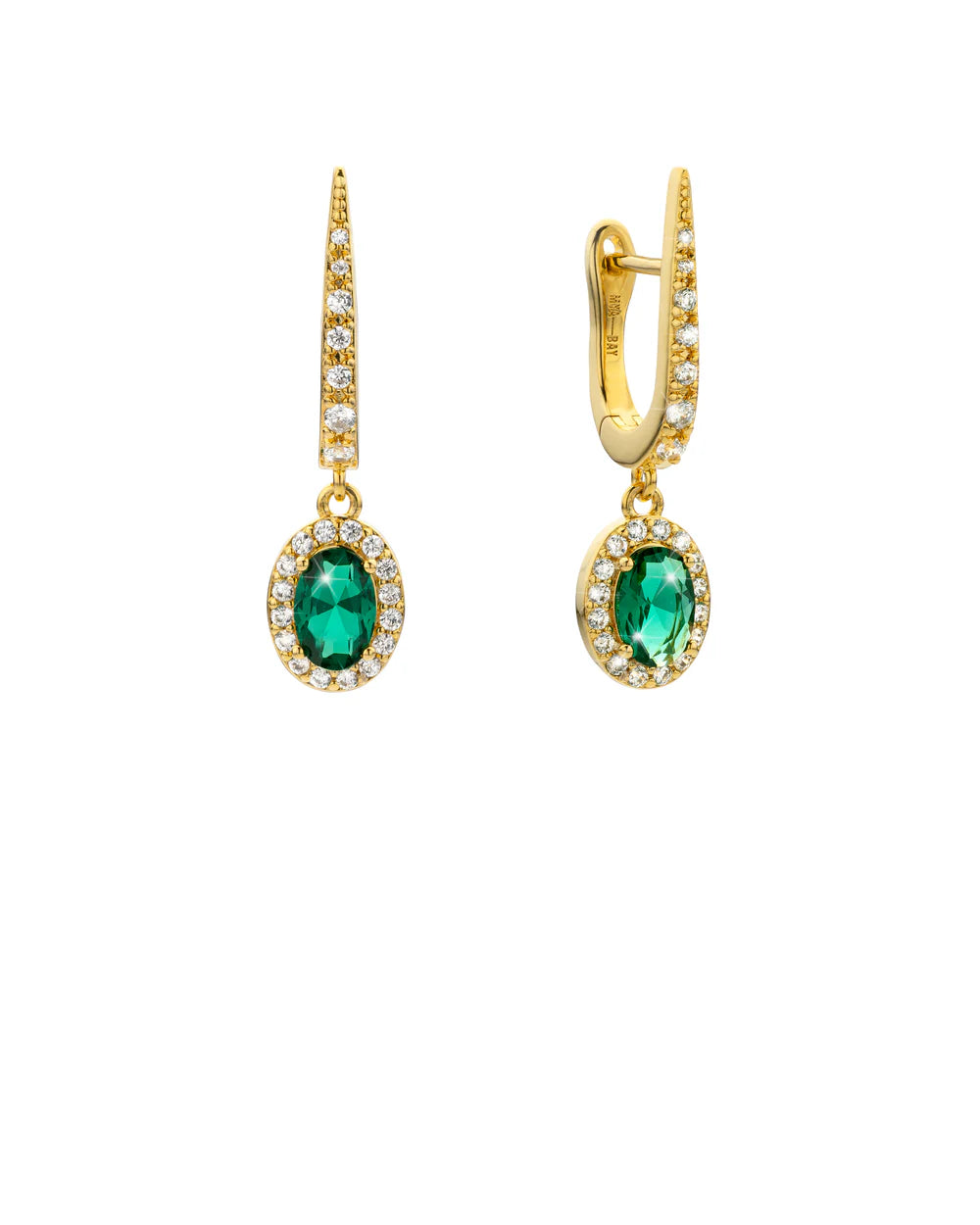 BOUCLES D'OREILLES - DYNASTY VERT