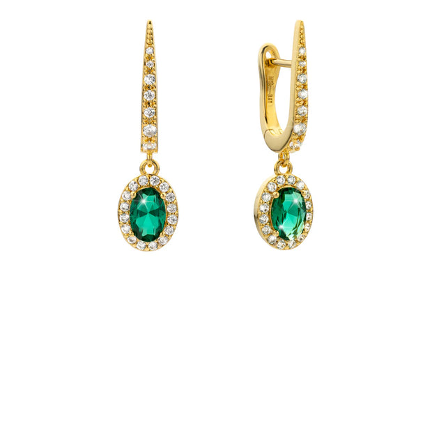 BOUCLES D'OREILLES - DYNASTY VERT