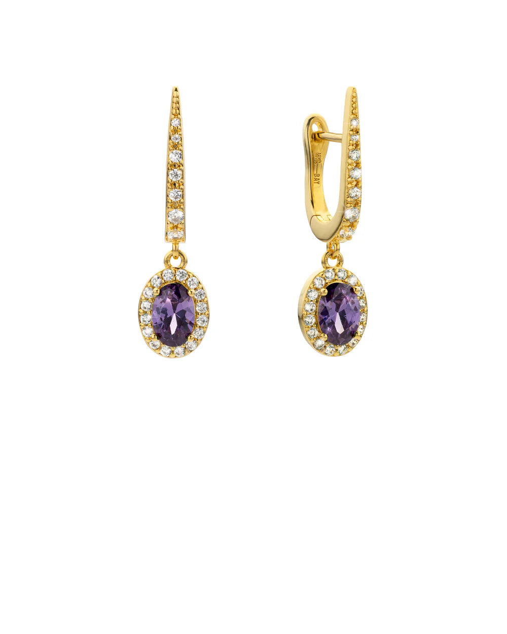 BOUCLES D'OREILLES -AMETHYST DYNASTY