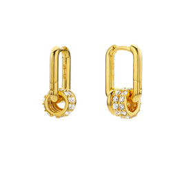 BOUCLES D'OREILLES - JAZZY ROCK OR