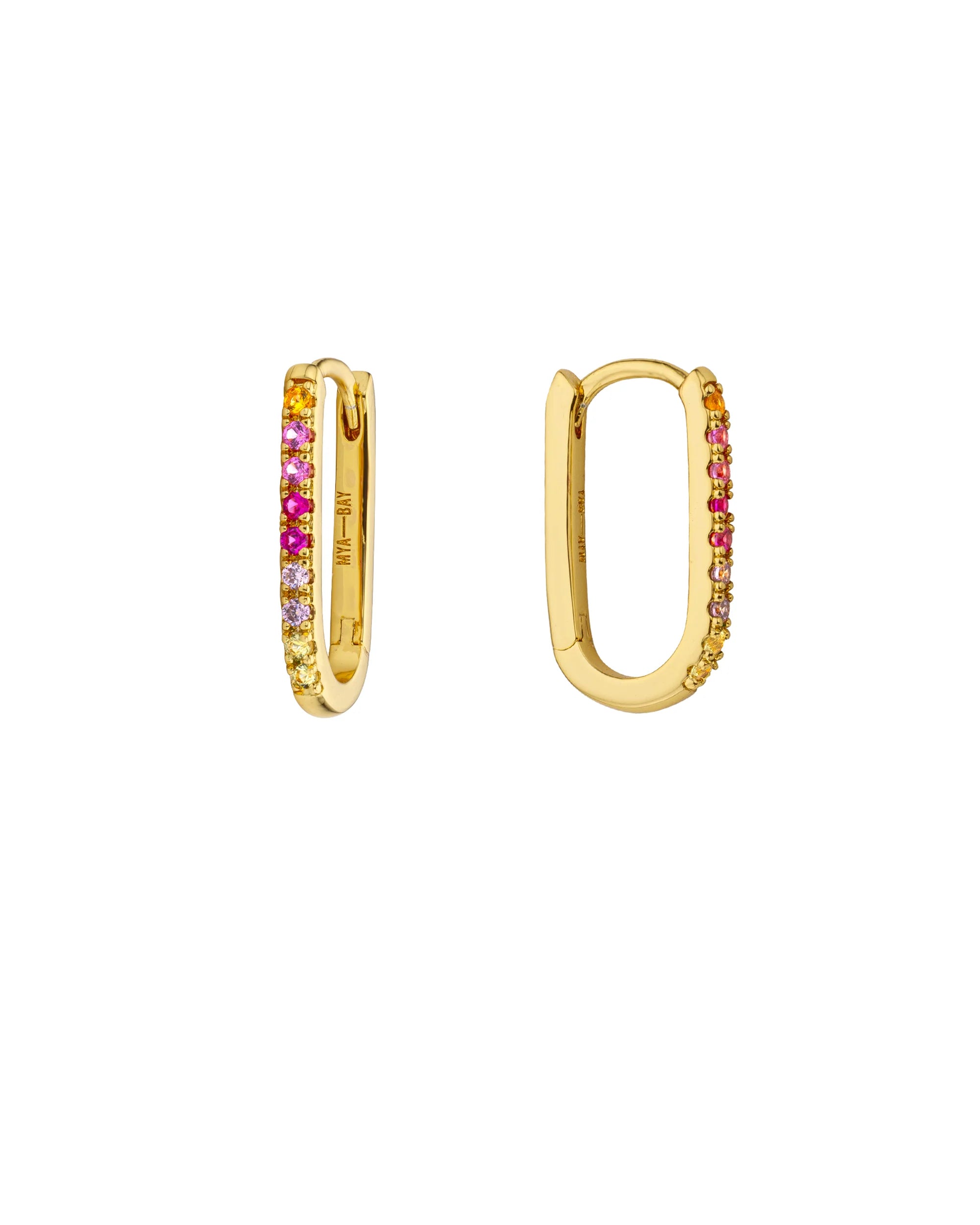 BOUCLES D'OREILLES - RAINBO SHINY JAZZY