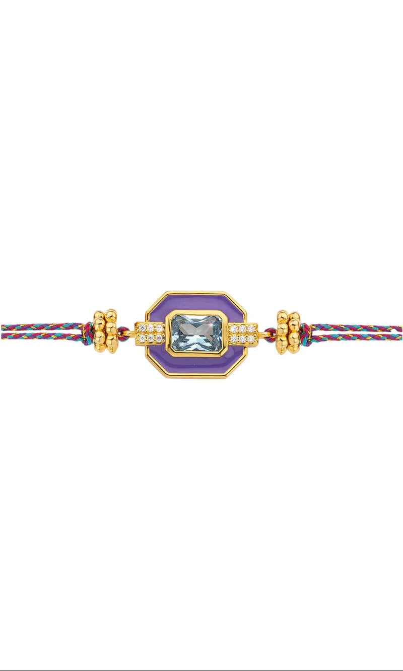 Bracelet PURPLE ART DECO