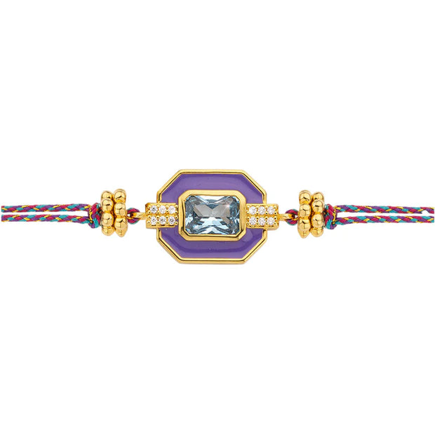 Bracelet PURPLE ART DECO