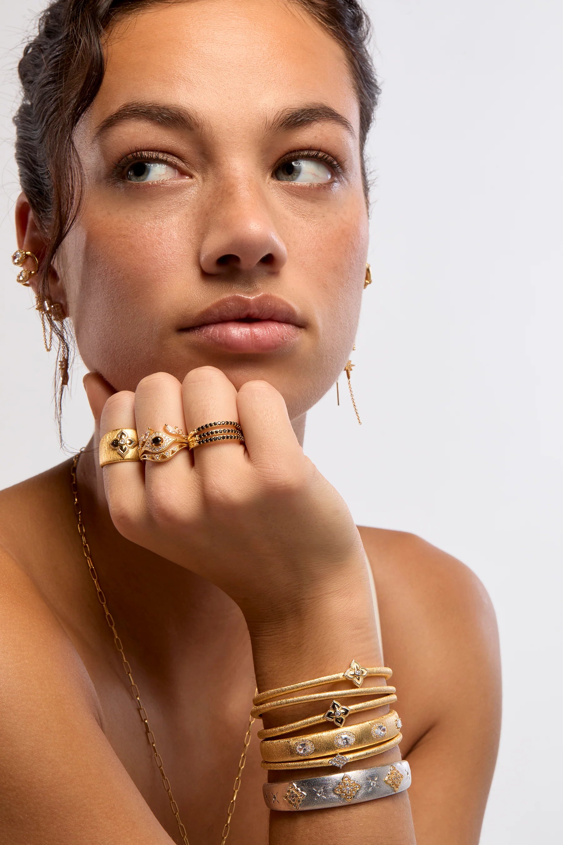 Bague - BLACK LOTUS CUFF