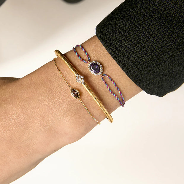Bracelet SMOKE BROWN Jenny OR
