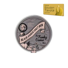 Sel BLACK GARLIC, Travel Tin, 90g, FUNKY OUMA (Copie)