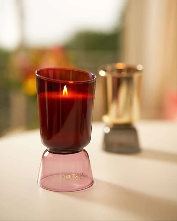 Bougie parfumée - Iris Cachemire - Iconic Color - rechargeable - 200g
