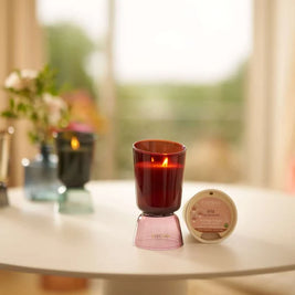 Bougie parfumée - Iris Cachemire - Iconic Color - rechargeable - 200g