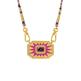 COLLIER - LIGHT FUCHSIA YUCATAN