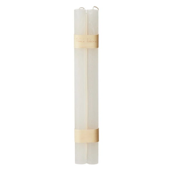 S/2 Bougies coniques en bois® (suspendues), sucre de canne SNOW WHITE