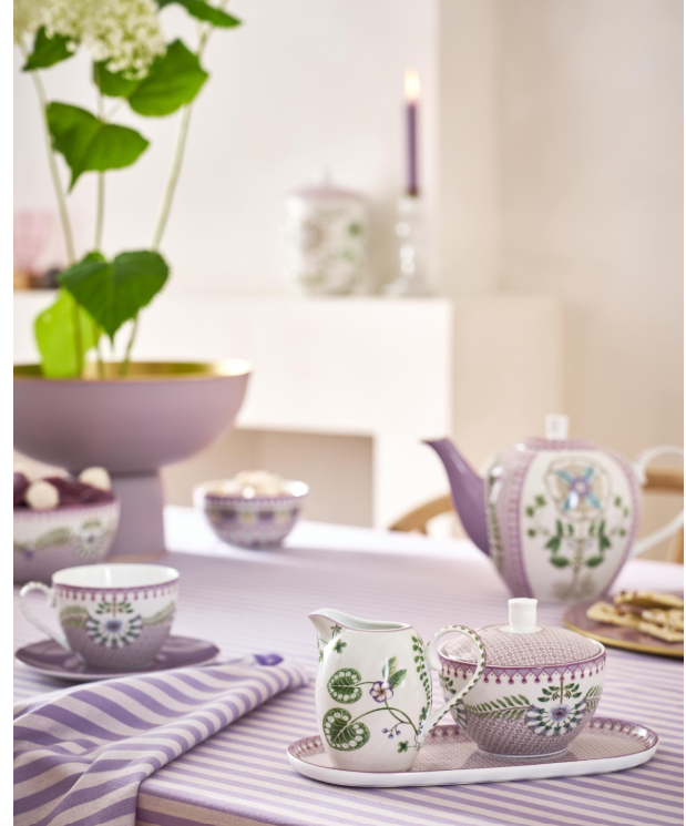 Sucrier Lily&Lotus Lilas, PIP STUDIO