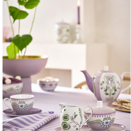 Sucrier Lily&Lotus Lilas, PIP STUDIO
