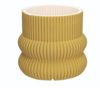 Cache-Pot moutarde, RITUALI DOMESTICI