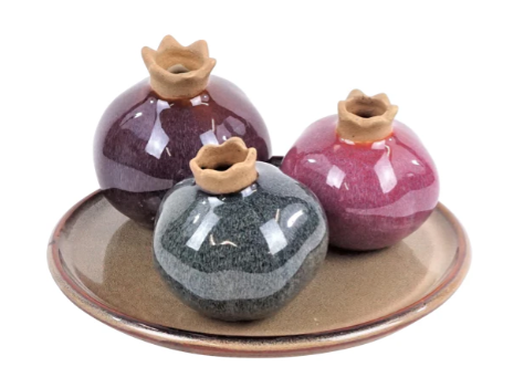 Vases et plateau (Set de 4 pièces), ROSENBORG, HOFF Intérieur