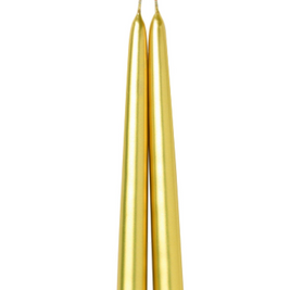 Bougies paire 24cm GOLD