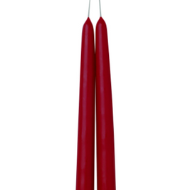Bougies paire 24cm RED PLUM