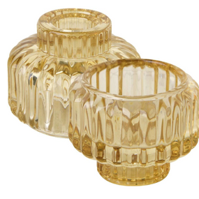 Bougeoir AMBRE, verre