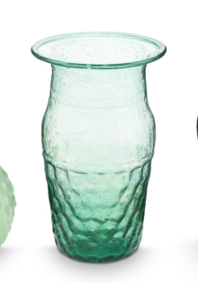 Vase en verre VERT