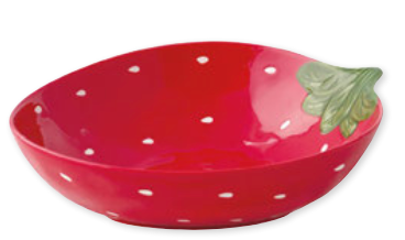 BOL/SALADIER FRAISE 30x25,5CM