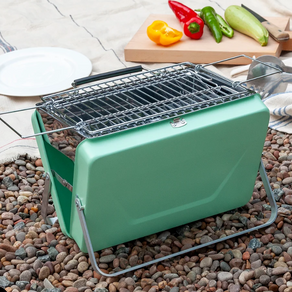 Valise portable barbecue - Vert
