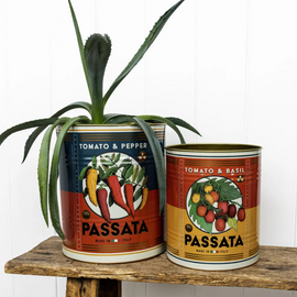 Grande boîte  de conservation - PASSATA & BASIL