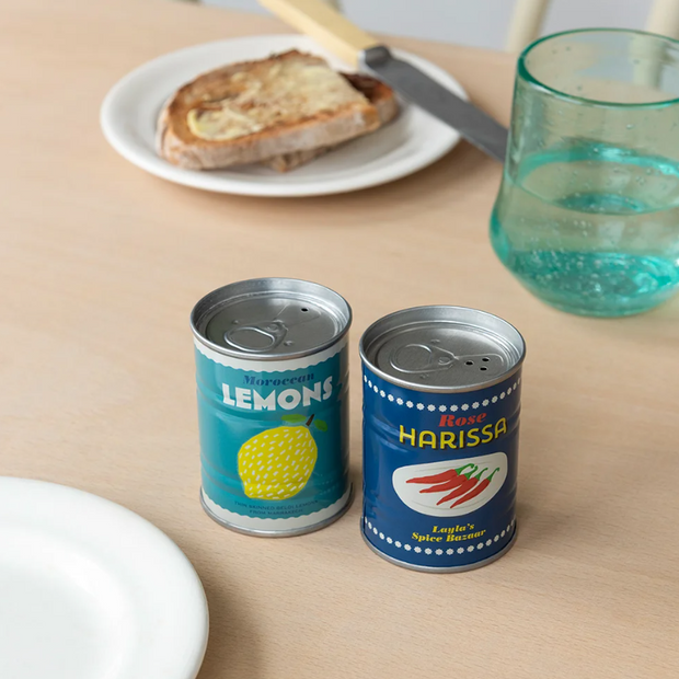 Citron et Harissa Salière et Poivrière