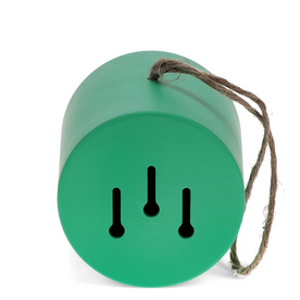 Nichoir rond en fibre de bambou - Vert