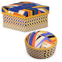 Boite en porcelaine ABSTRACT