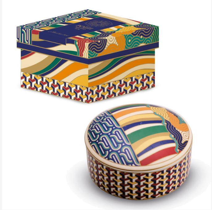 Boite en porcelaine GEOMETRIC