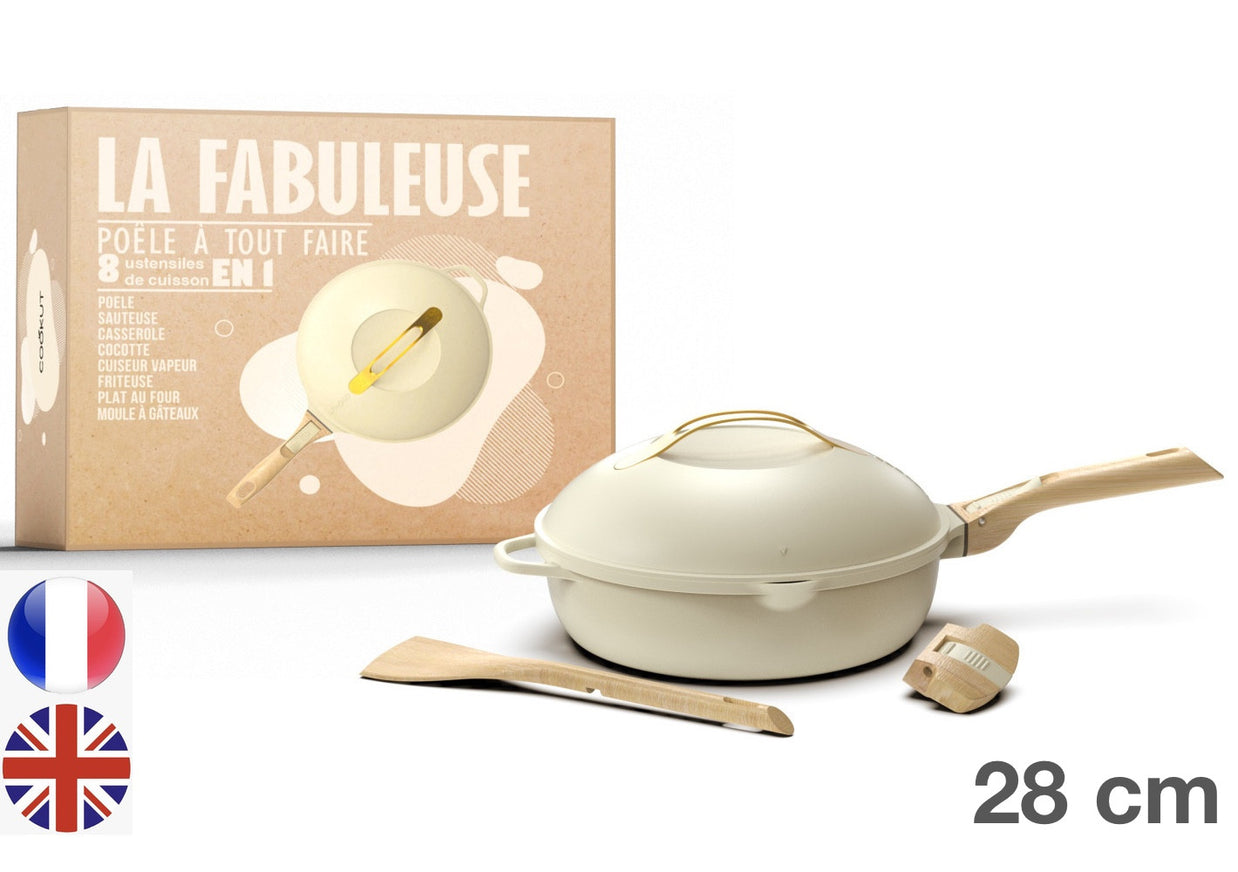 La Fabuleuse poêle 28cm, MERINGUE