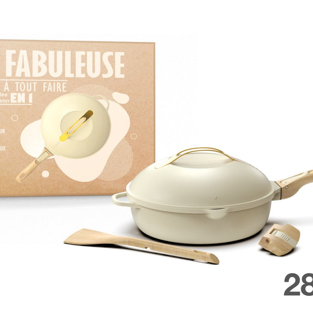 La Fabuleuse poêle 28cm, MERINGUE