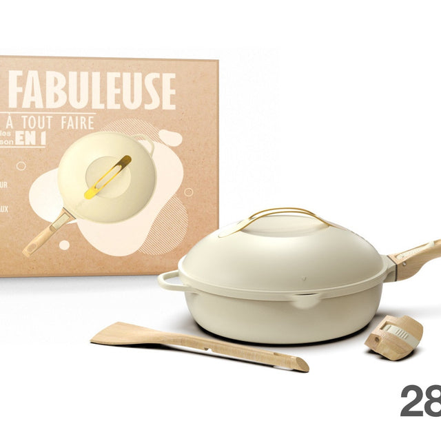 La Fabuleuse poêle 28cm, MERINGUE