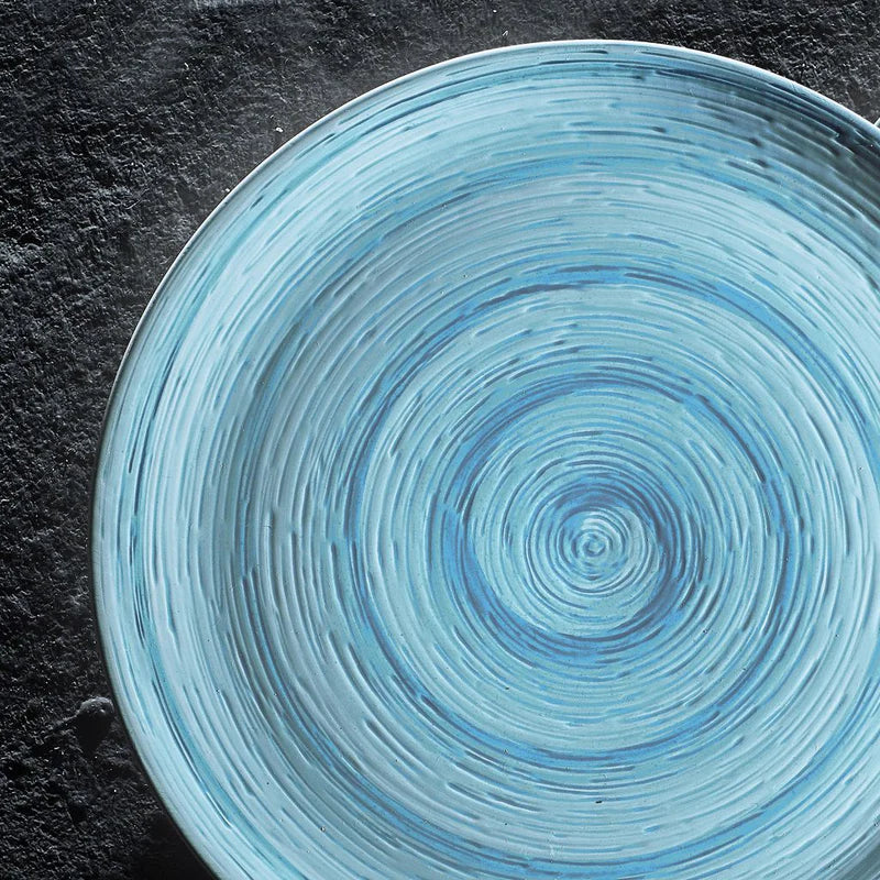 Assiette creuse  MEMENTO, 21cm, Turquoise, SERAFINO