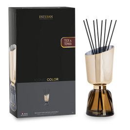 Bouquet parfumé - Teck & Tonka - Iconic Color - rechargeable - 1L