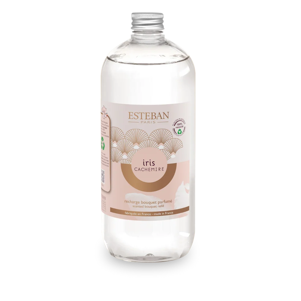 Recharge pour bouquet parfumé - Iris Cachemire - 1L