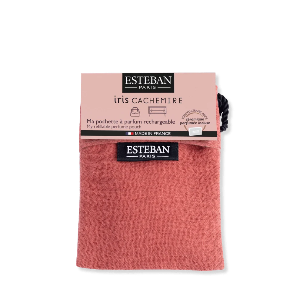 Pochette à parfum - Iris Cachemire - coloris Terracotta