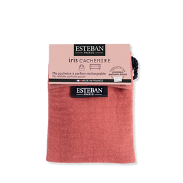 Pochette à parfum - Iris Cachemire - coloris Terracotta