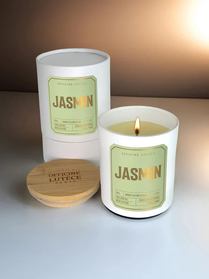 Bougie parfumée Jasmin- Officine Lutèce