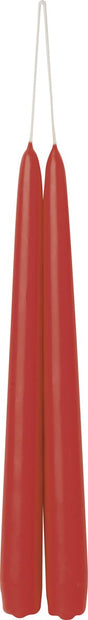 Bougie Conique 24 cm Set de 2 pces Red, Ihr