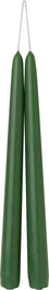 Bougie Conique 24 cm Set de 2 pces Vert Foncé, Ihr