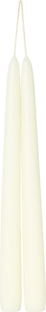 Bougie Conique 24 cm Set de 2 pces Ivoire, Ihr