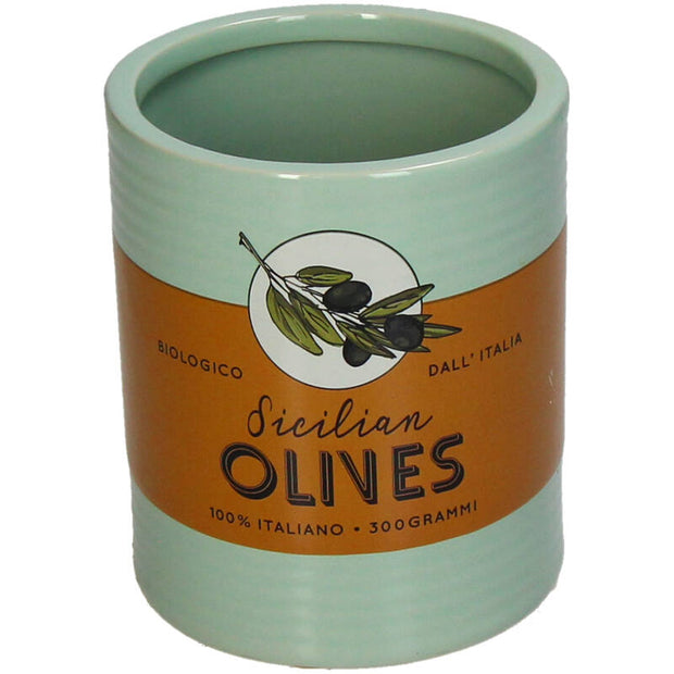 Pot Olives Bleu