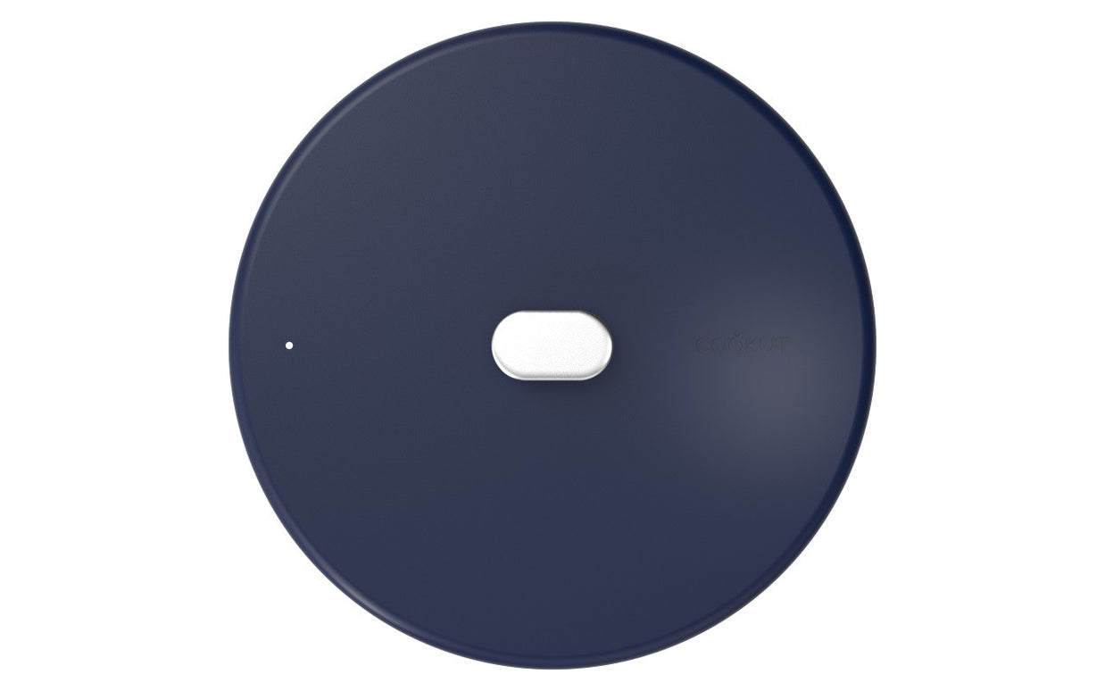 Couvercle merveilleuse sauteuse inox 28cm myrtille