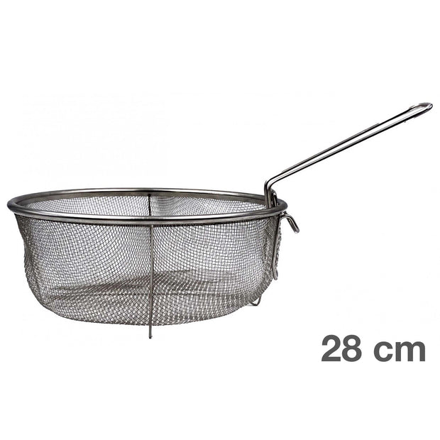 Panier friture 28cm inox